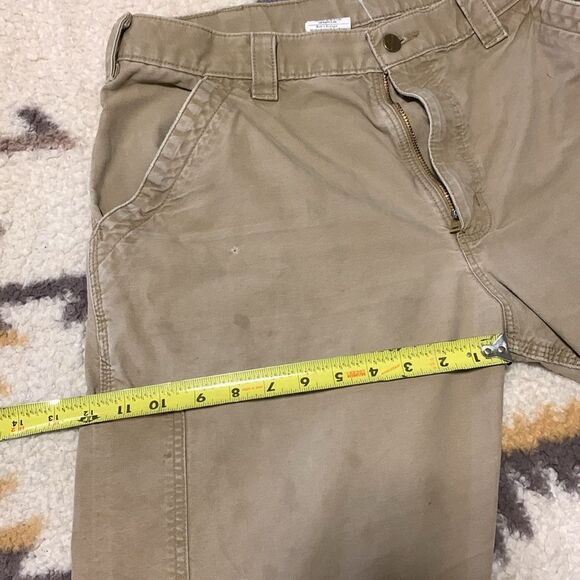 CARHARTT, dungaree, well loved, 36x32 - Picture 10 of 13